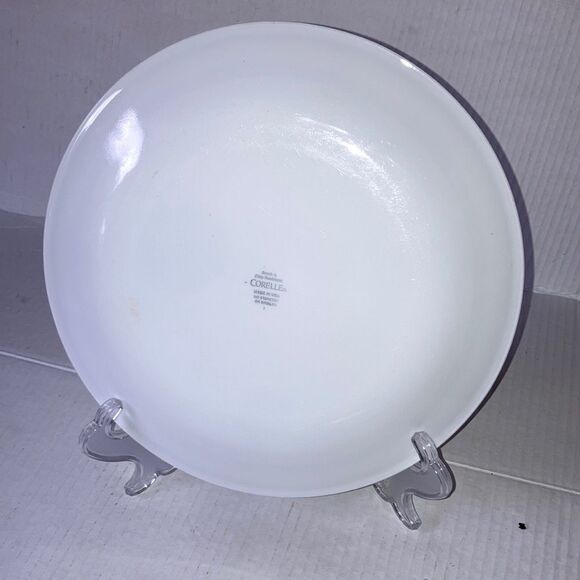 CORELLE Classic Cafe Black Stripe on White Dinner Plate 10.25 inch Diameter - Picture 5 of 7